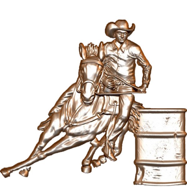 Barrel Racer Man