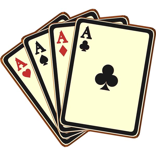 Playing Cards 4 Aces